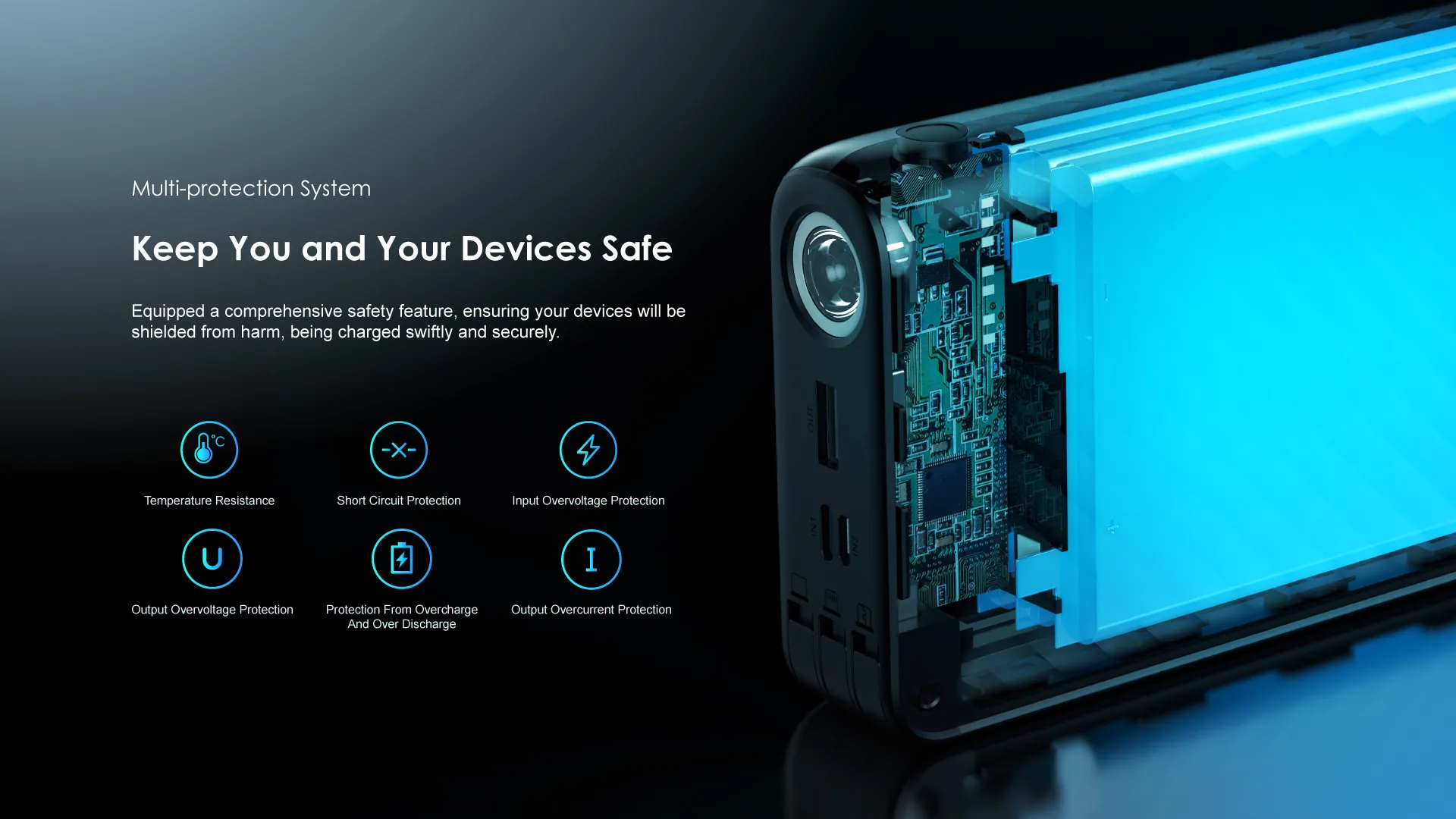 OPB-P5271 - 12W FAST CHARGE 27000mAh POWER BANK