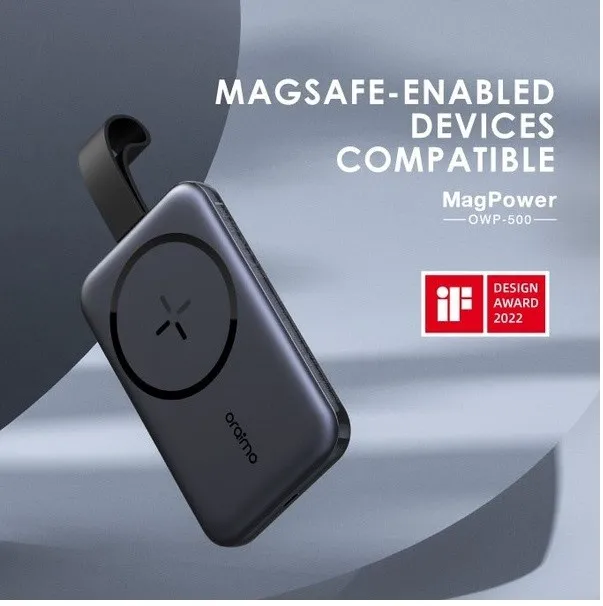 oraimo MagPower 5000mAh sans fil power bank